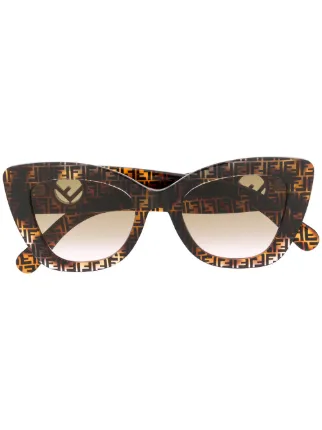 fendi print glasses