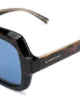 Givenchy blue-tint square sunglasses