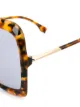 Fendi Eyewear oversize tortoise-shell sunglasses