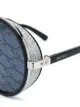 Jimmy Choo round monogram-lenses sunglasses