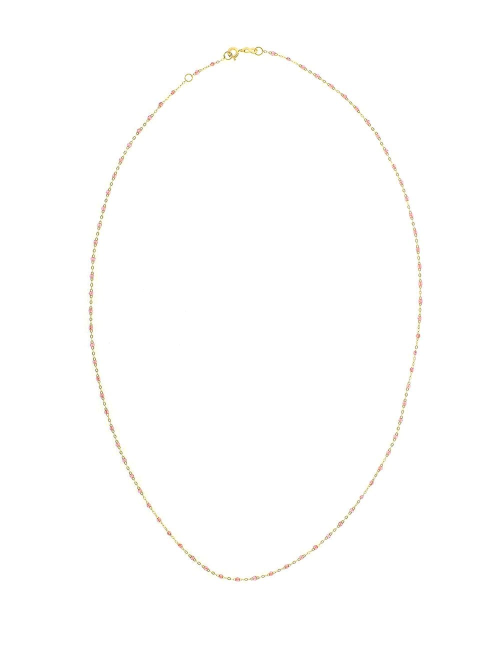 Image 1 of Gigi Clozeau 18kt yellow gold Classic Gigi rosée beaded necklace