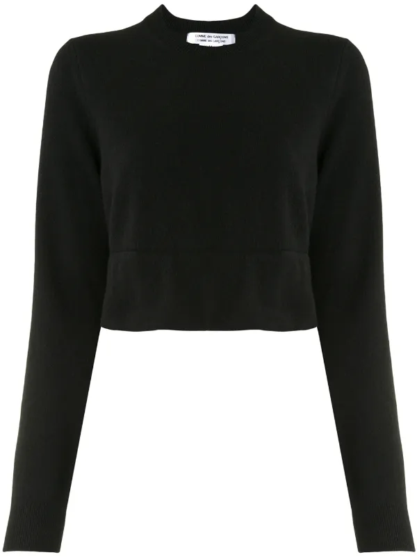 long sleeve crop jumper