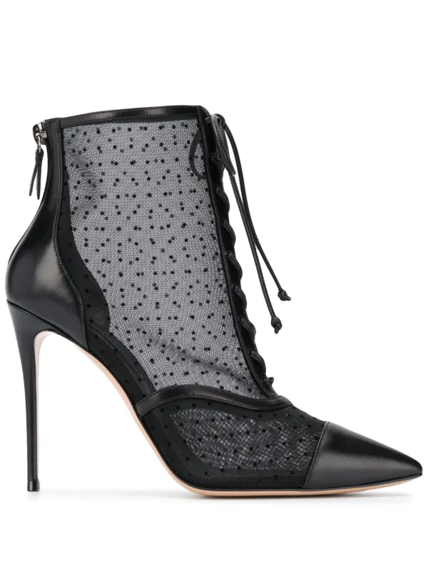 casadei lace boots