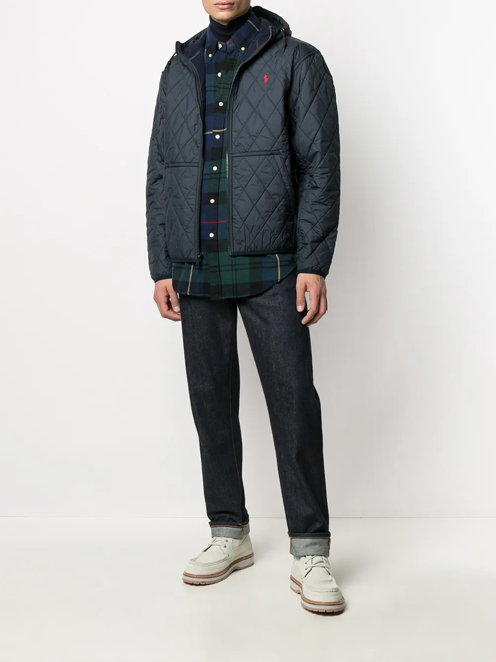 Ralph lauren best sale quilted henson hoodie