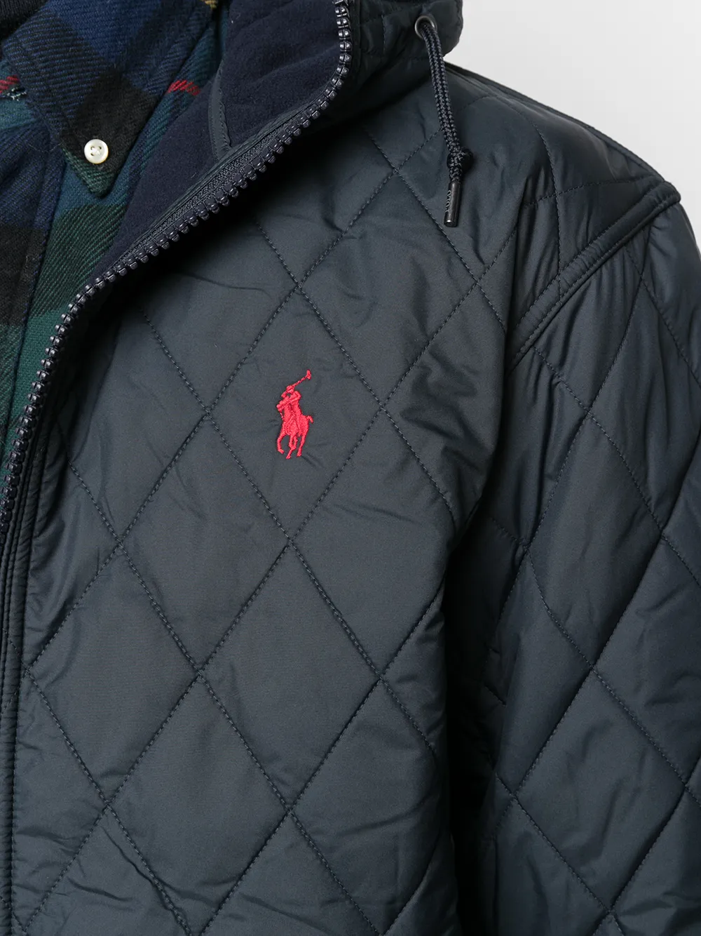 Ralph lauren quilted henson hoodie new arrivals