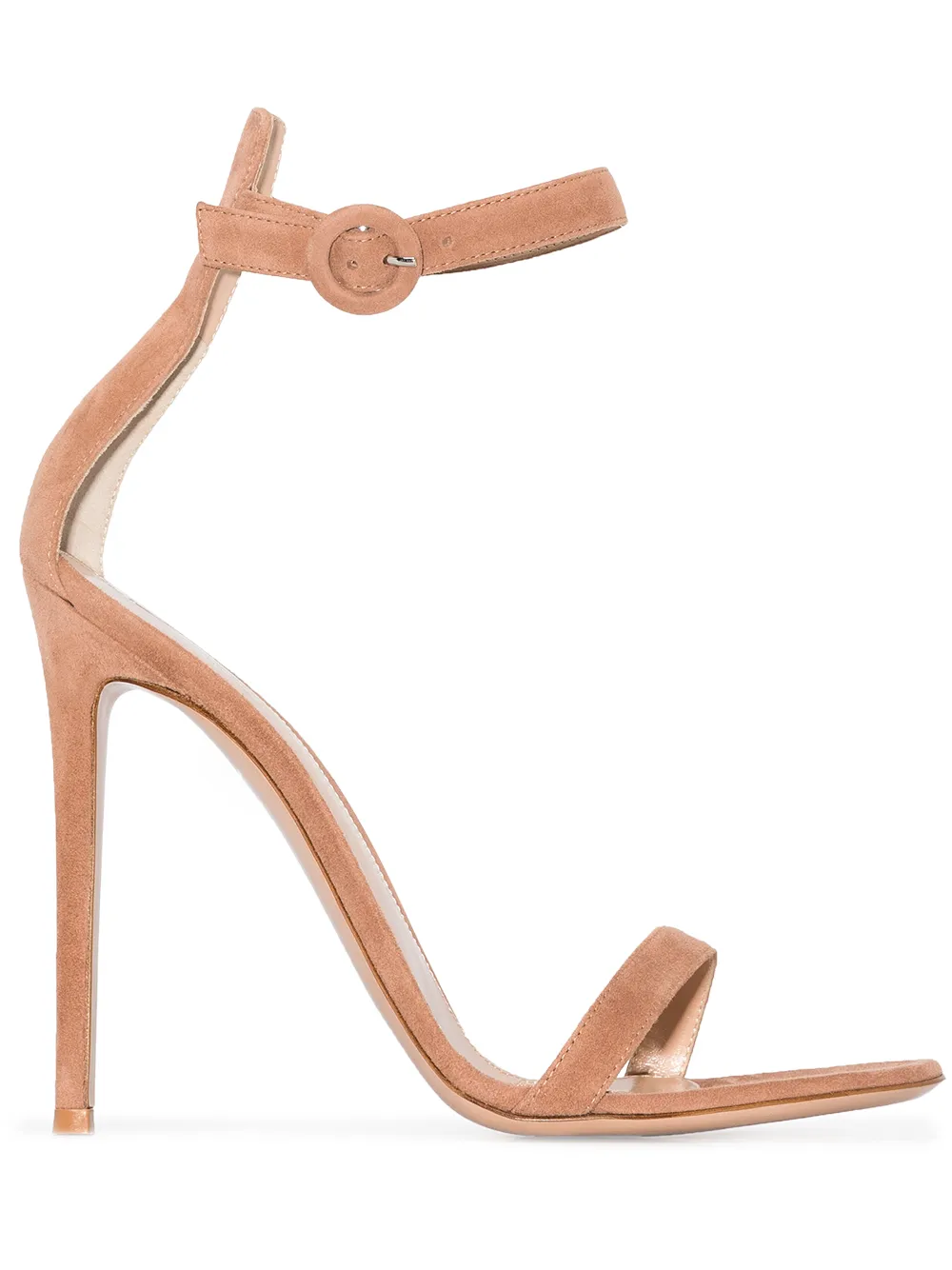 

Gianvito Rossi Portofino 105mm suede sandals - Neutrals