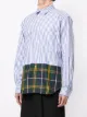 Comme Des Garçons Homme Plus contrast panel shirt