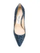Jimmy Choo  Romy glitter-embellished 100mm pumps