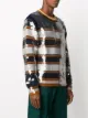 LANVIN striped sequin jumper