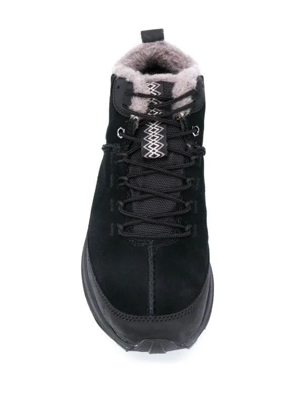 ugg black high top sneakers