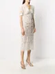 Self-Portrait floral-lace fitted dress