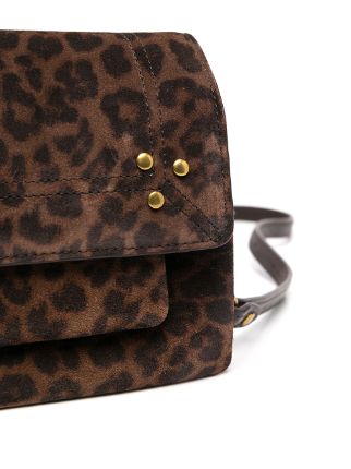 Charly leopard-print crossbody bag展示图