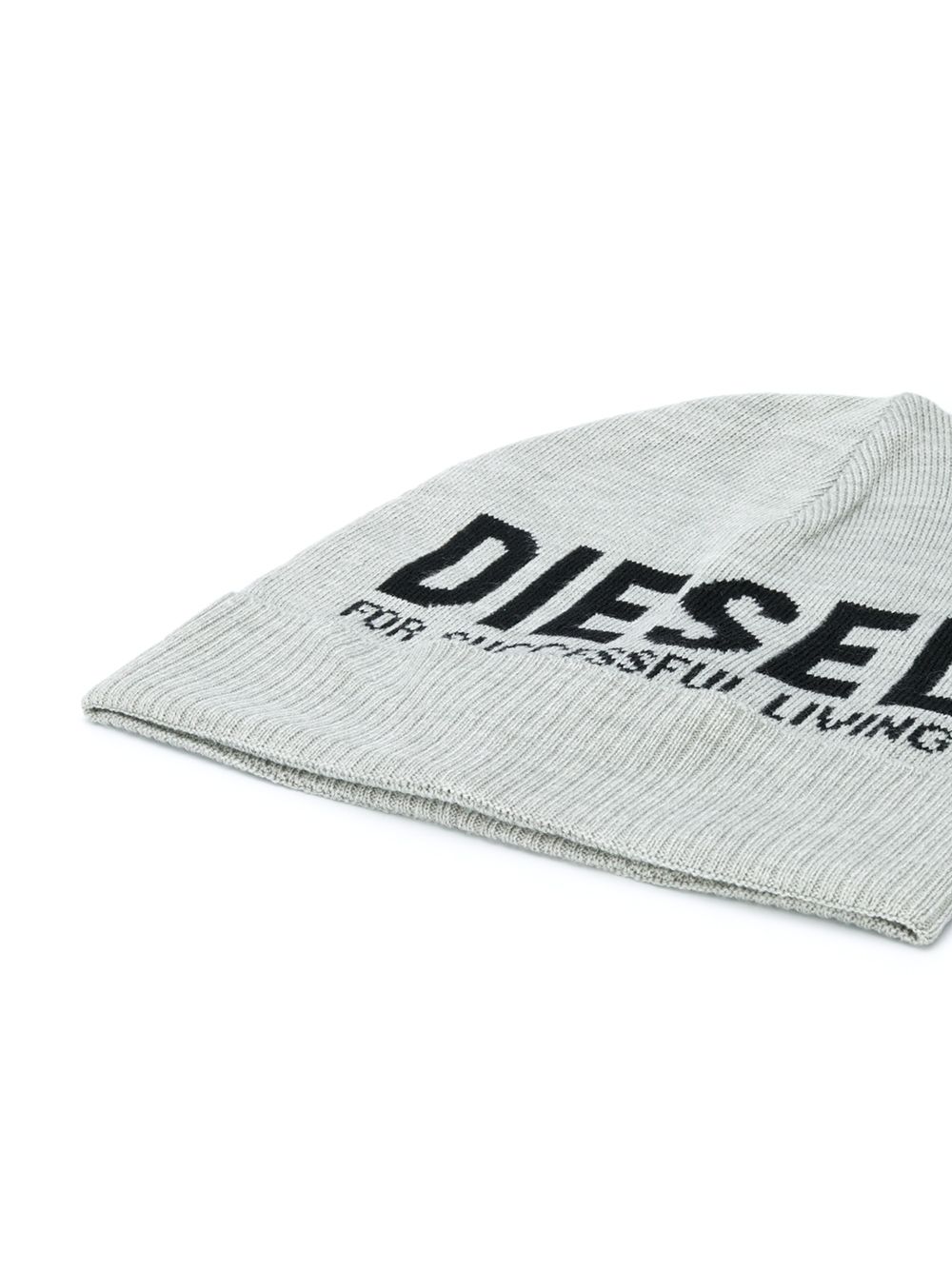 фото Diesel kids трикотажная шапка бини с логотипом