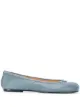 Image 1 of Maison Margiela bow-detail ballerina shoes