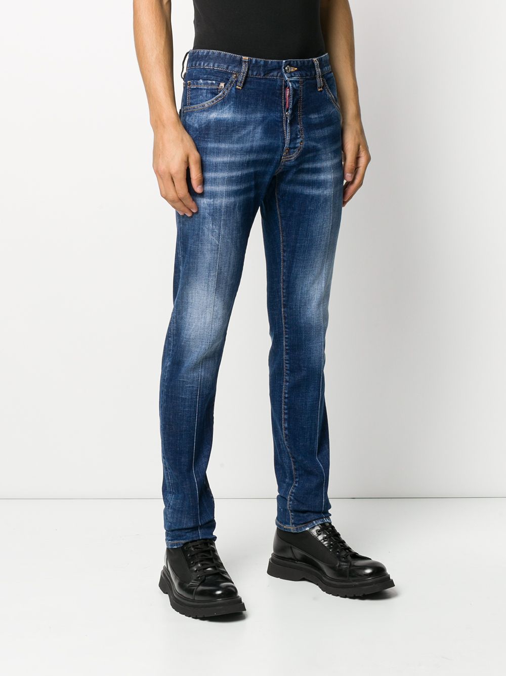 Dsquared2 Faded slim-fit Jeans - Farfetch