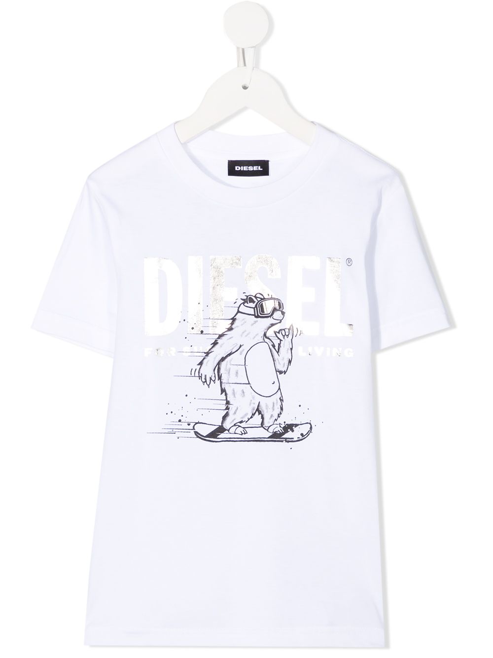 фото Diesel kids футболка с короткими рукавами и логотипом