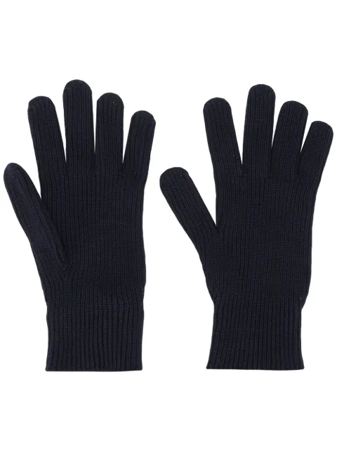 Moncler ribbed-knit wool gloves
