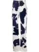 Image 1 of Off-White cow-print straight-leg jeans