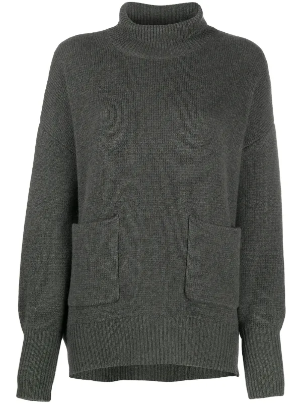 oversized polo jumper