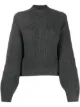 Image 1 of Le Kasha cut-out back cashmere jumper