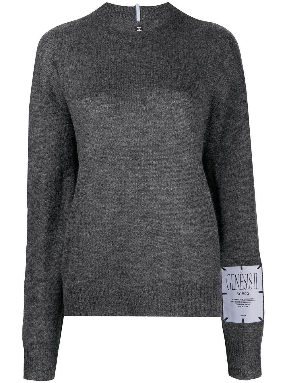 фото Mcq swallow high neck knit jumper