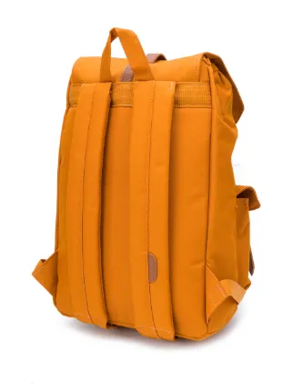 drawstring tonal backpack with buckle fastening展示图