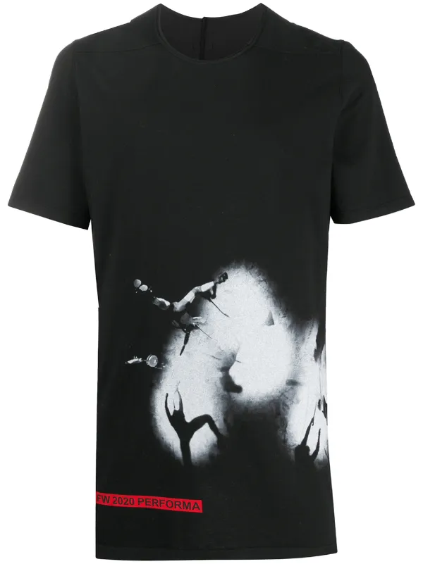 Shop Rick Owens DRKSHDW graphic-print T 