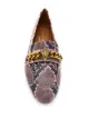 Kurt Geiger London Chelsea snakeskin print loafers