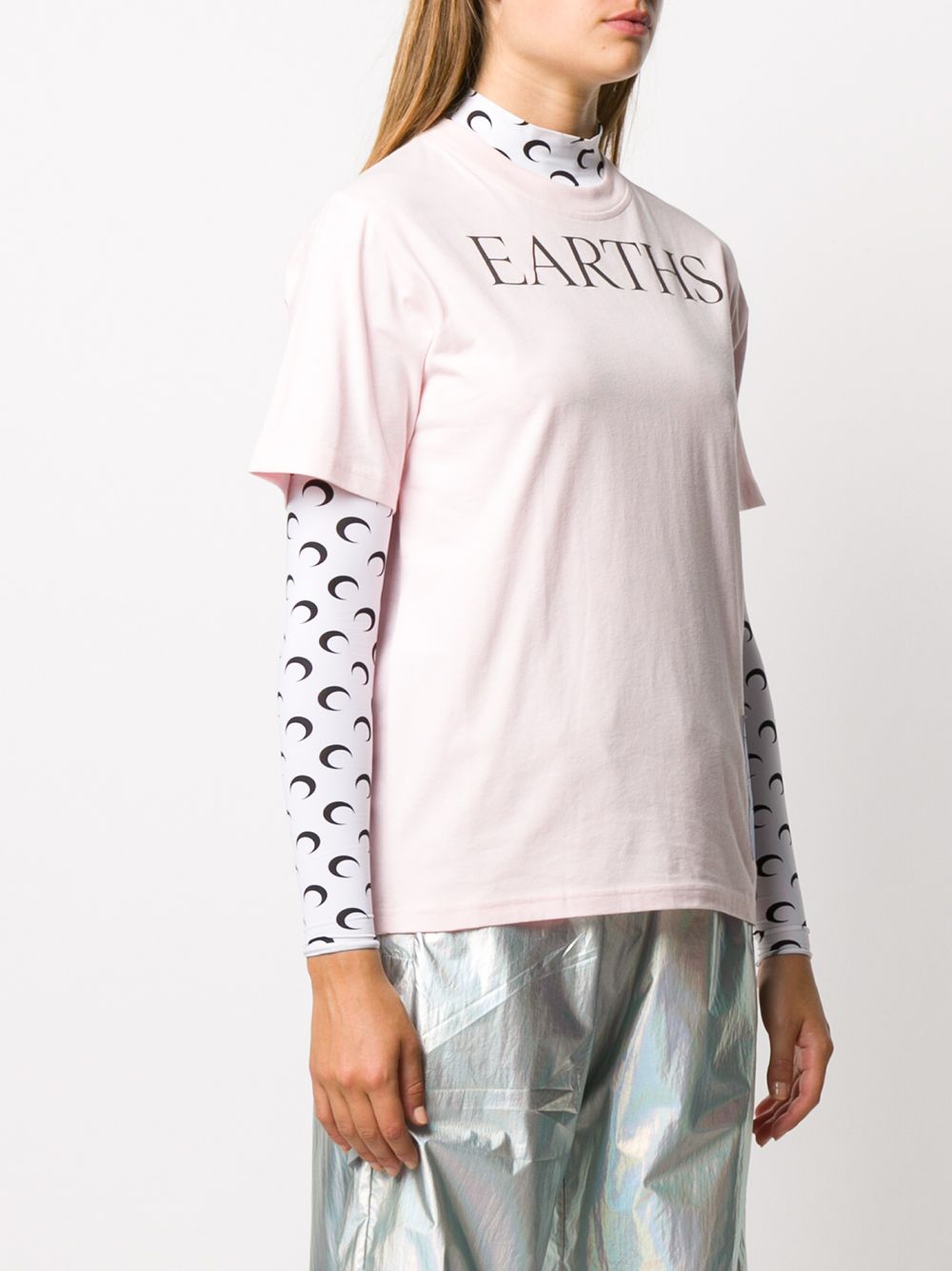 фото Mcq swallow graphic print t-shirt