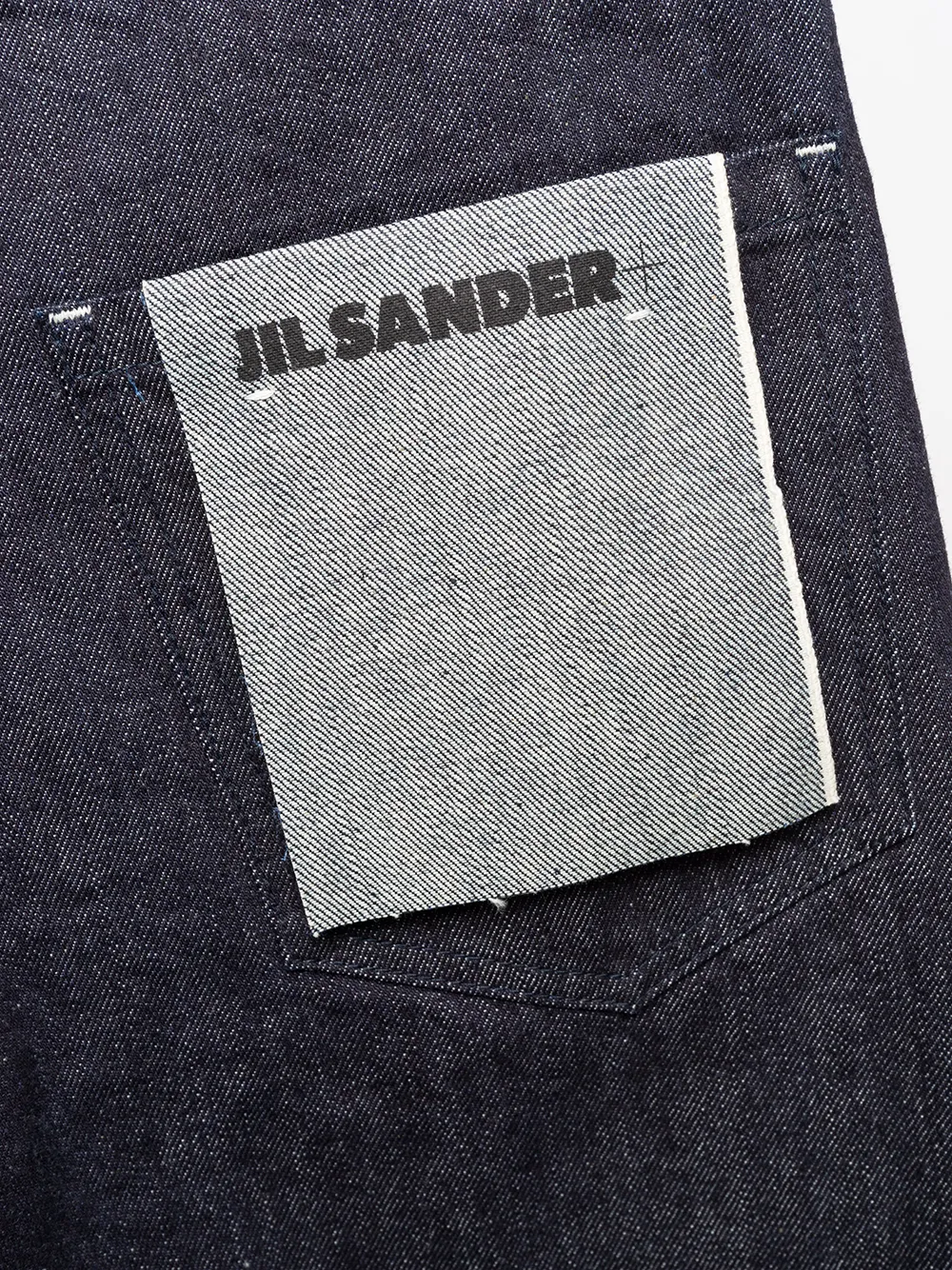 фото Jil sander укороченные джинсы с бантами