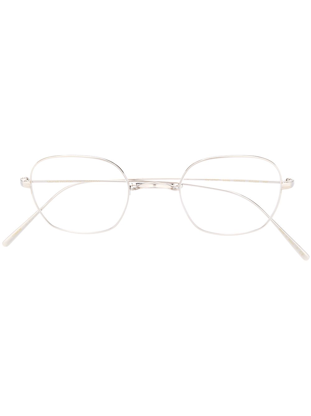 фото Oliver peoples carles square-frame glasses