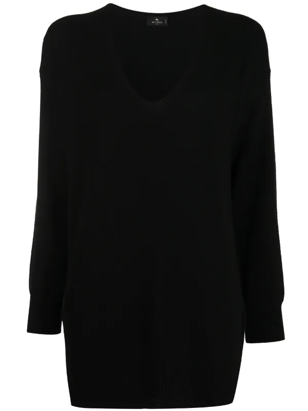 longline black jumpers