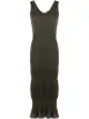 Image 1 of JW Anderson ruched sleeveless dress