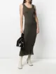 Image 2 of JW Anderson ruched sleeveless dress