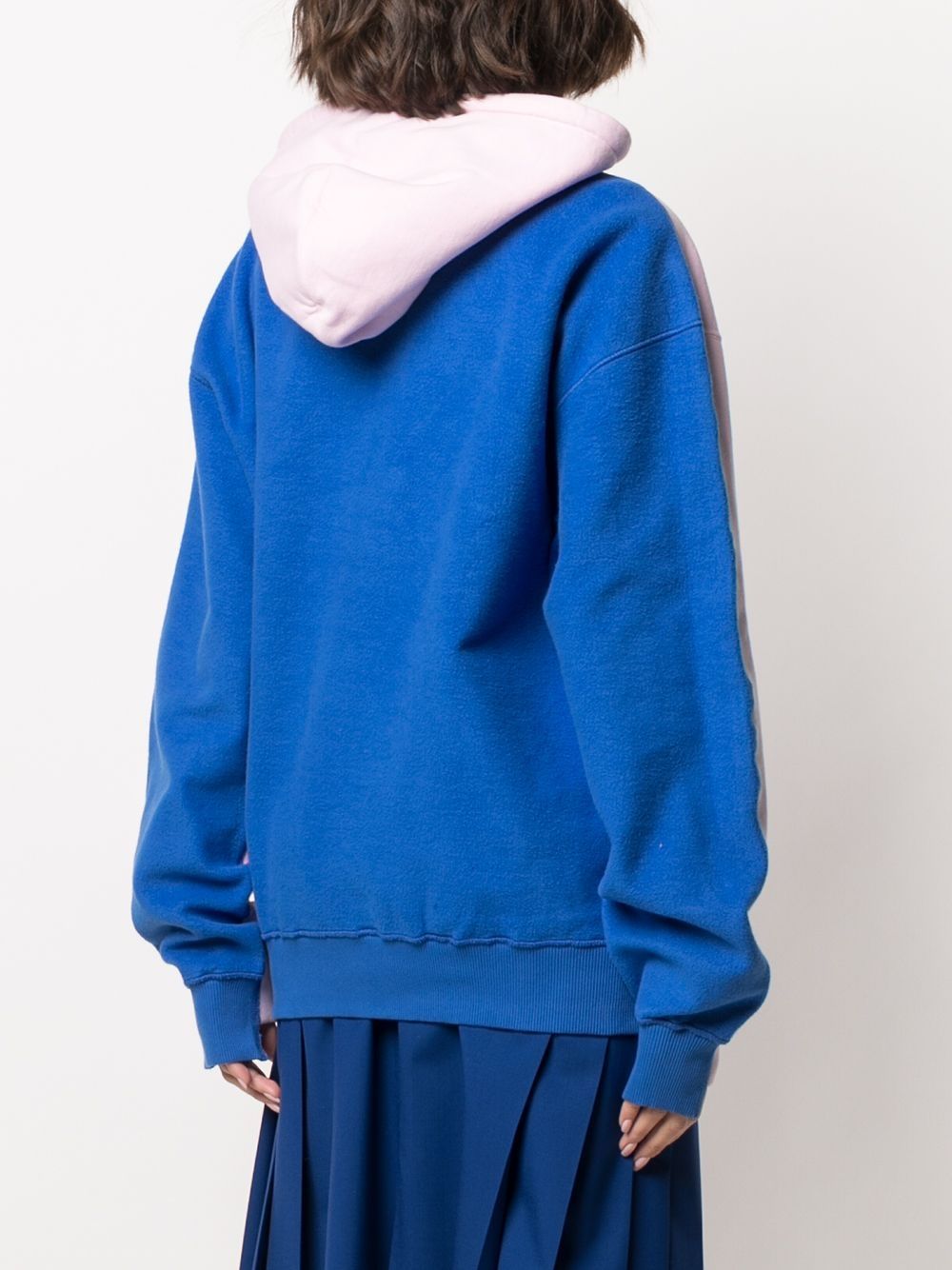 фото Jw anderson deconstructed fleece back hoodie