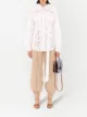 JW Anderson bell-sleeve cut-out shirt