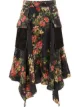 Imagen 1 de JW Anderson falda asimétrica con estampado floral