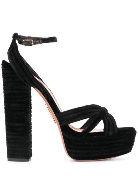 Aquazzura strappy platform sandals Women