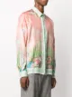 Casablanca long-sleeve printed shirt