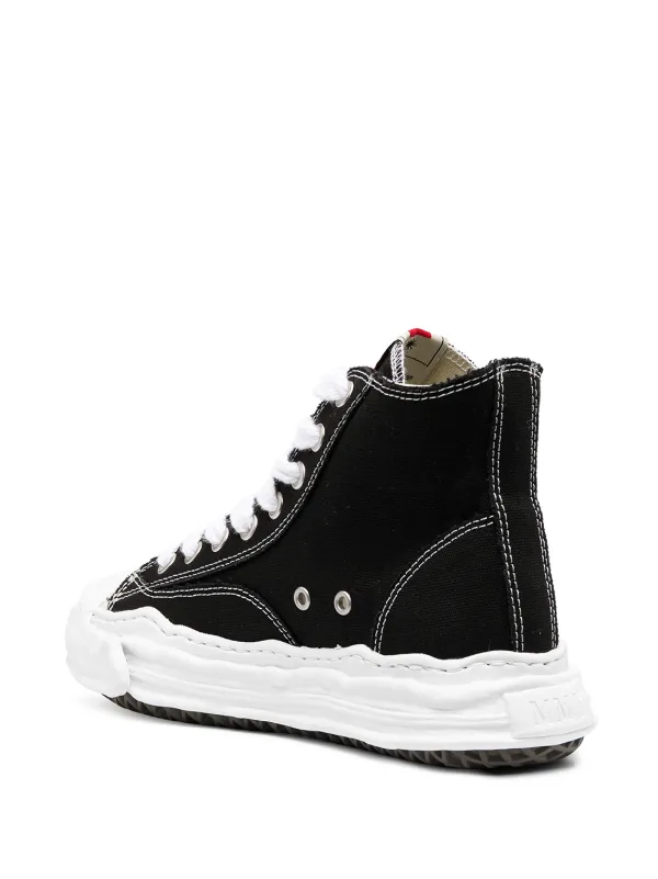 Maison Mihara Yasuhiro Logo hi-top Sneakers - Farfetch