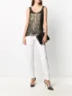Image 2 of Saint Laurent white tapered trousers