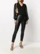 Image 2 of TWINSET faux-leather skinny jeans
