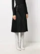 Saint Laurent snakeskin-effect midi skirt
