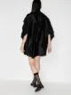 MM6 Maison Margiela Hemdkleid mit Rüschen