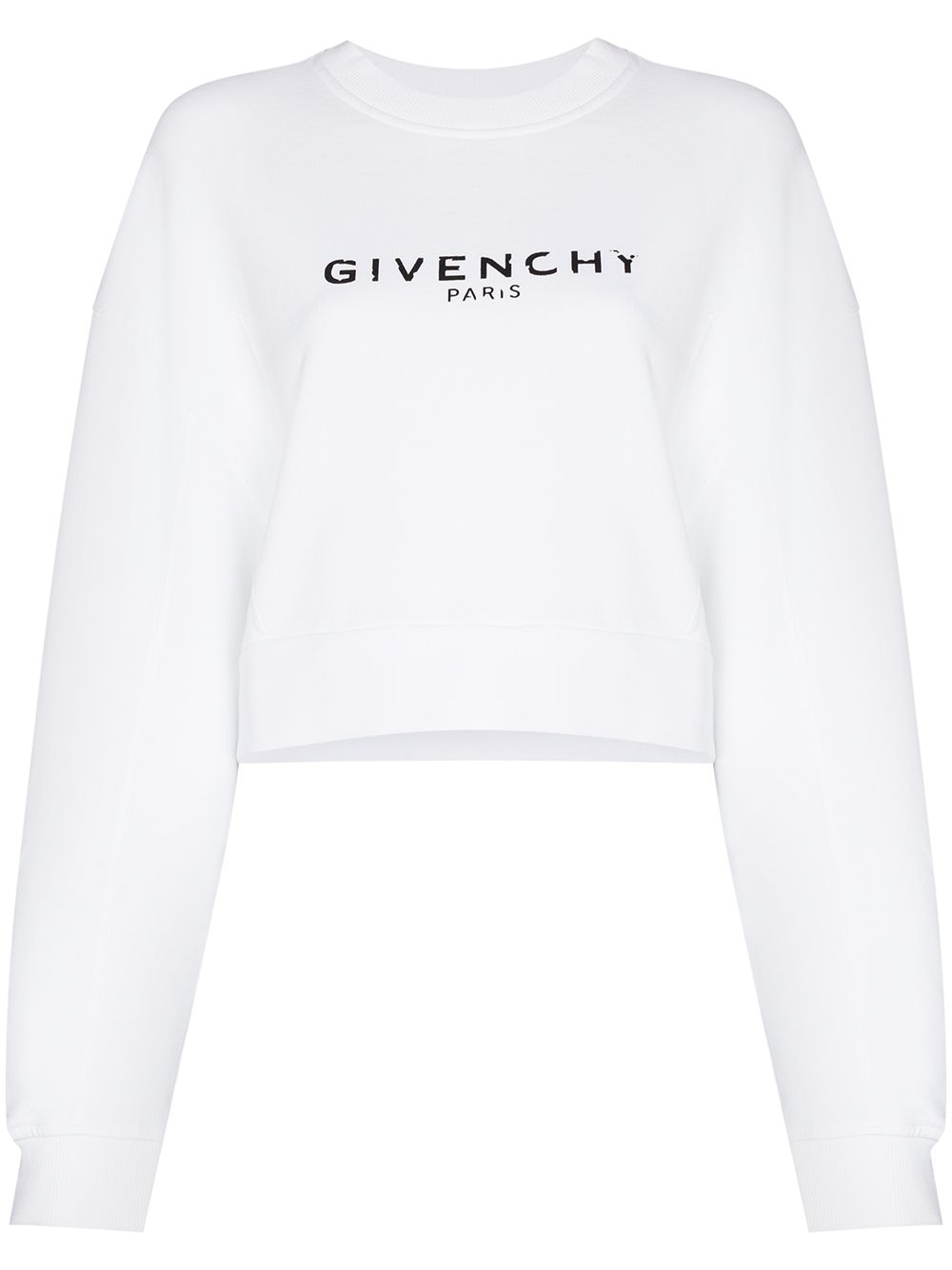 фото Givenchy укороченная толстовка с логотипом