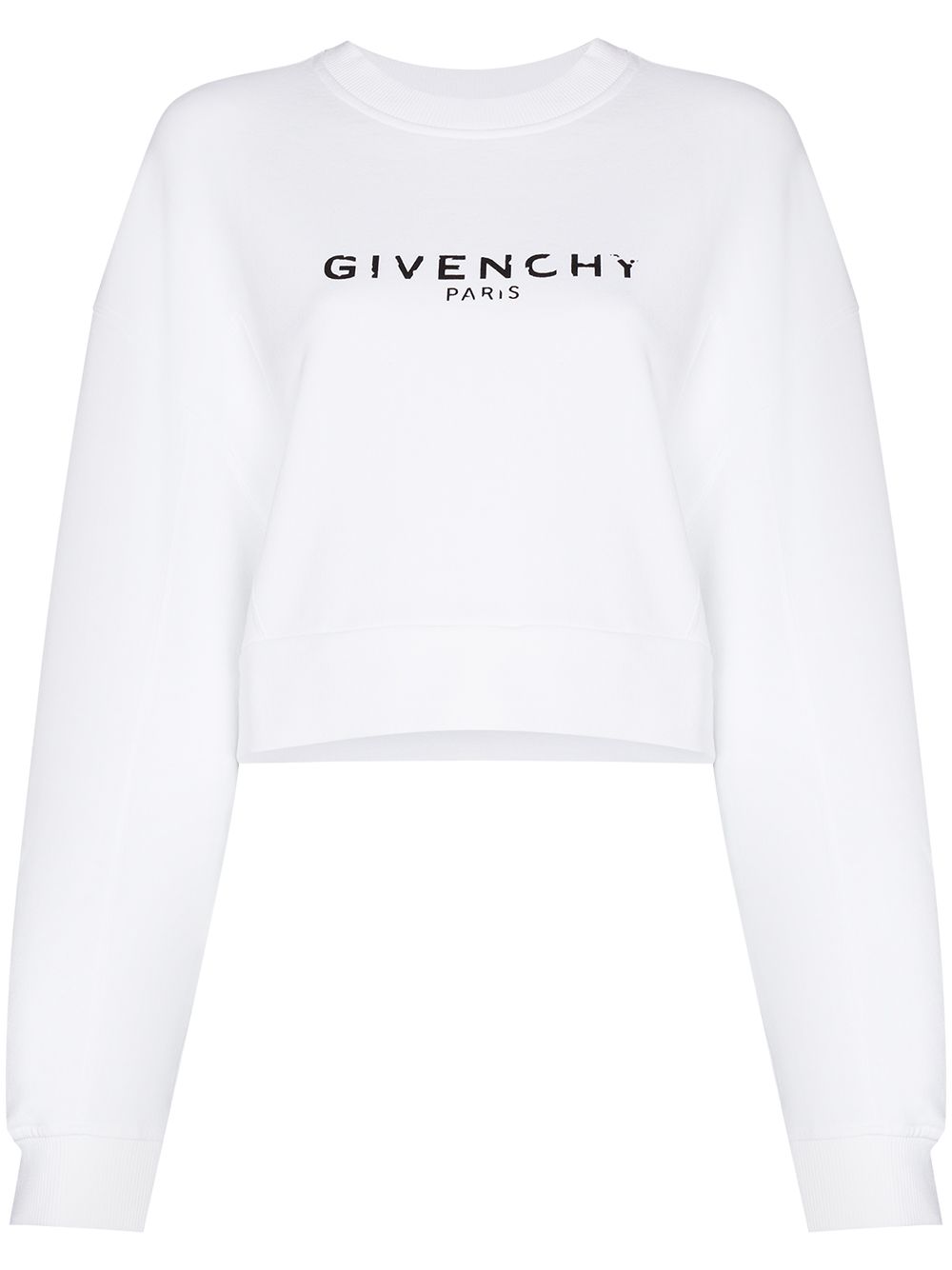 фото Givenchy укороченная толстовка с логотипом