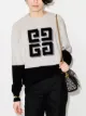 Image 2 of Givenchy intarsia logo cashmere jumper