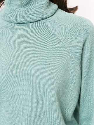 roll-neck raglan jumper展示图