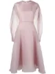 Image 1 of Beaufille puff-sleeve organza dree