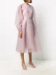 Beaufille puff-sleeve organza dree